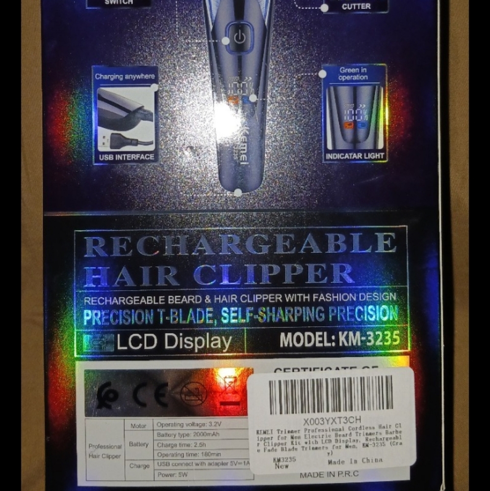 Kemei Hair Clipper - Picture 7 of 10
